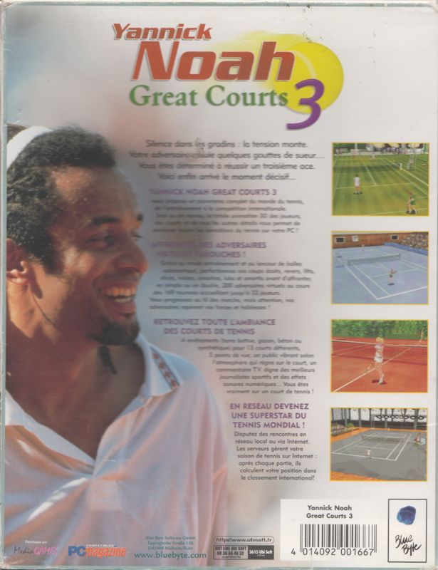 Back Cover for Game, Net & Match! (Windows)