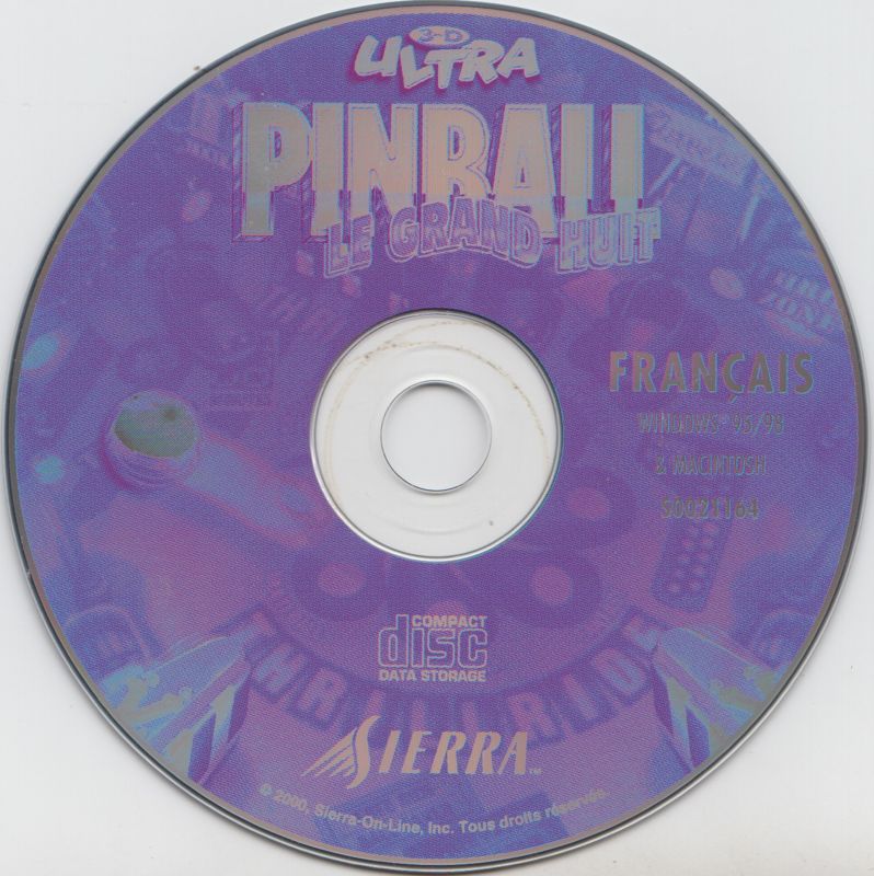 Media for 3-D Ultra Pinball: Thrillride (Macintosh and Windows)
