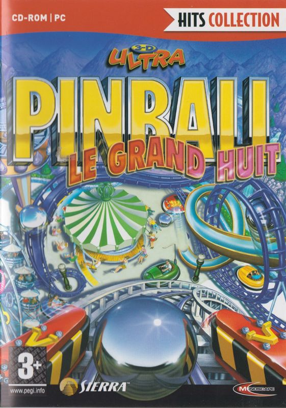 Front Cover for 3-D Ultra Pinball: Thrillride (Windows) ("Hits Collection" release)