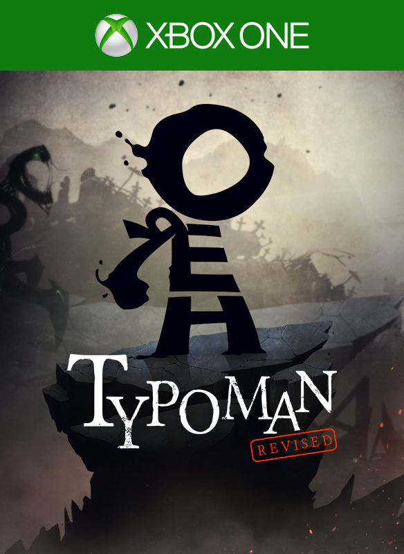 Front Cover for Typoman: Revised (Xbox One) (download release): 1st version