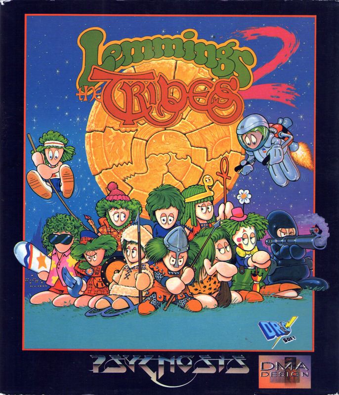 Lemmings 2: The Tribes cover or packaging material - MobyGames
