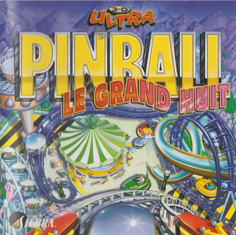 Front Cover for 3-D Ultra Pinball: Thrillride (Macintosh and Windows): Also a manual