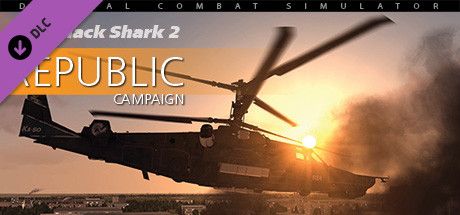 Front Cover for DCS World: Black Shark 2 - Republic Campaign (Windows) (Steam release)