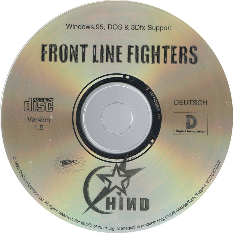 Media for Front Line Fighters (DOS and Windows): Hind