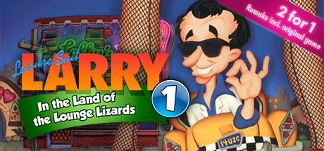 Front Cover for Leisure Suit Larry 1: In the Land of the Lounge Lizards (Windows) (Steam release)