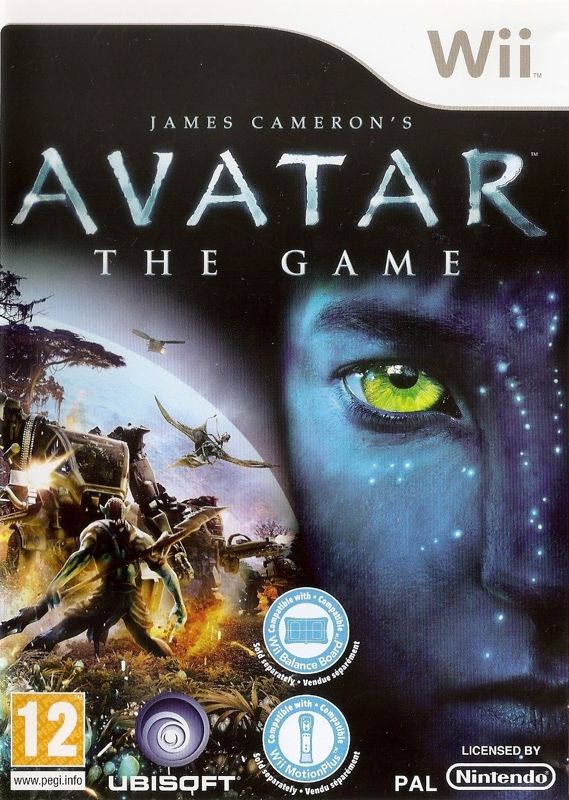 Front Cover for James Cameron's Avatar: The Game (Wii)