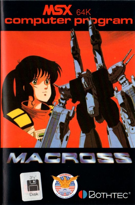 Front Cover for Macross (MSX)