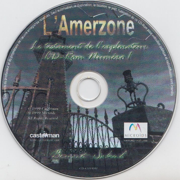 Media for Amerzone: The Explorer's Legacy (Windows) (Alternate cover): Disc 1