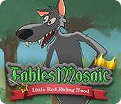 Front Cover for Fables Mosaic: Little Red Riding Hood (Macintosh and Windows) (Big Fish Games release): English release