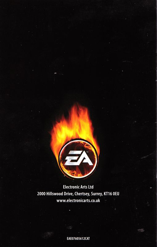 Advertisement for Need for Speed: ProStreet (Xbox 360): EA game guide - Back