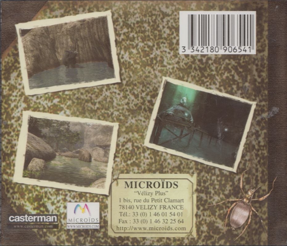 Other for Amerzone: The Explorer's Legacy (Windows) (Alternate cover): Jewel Case - Back
