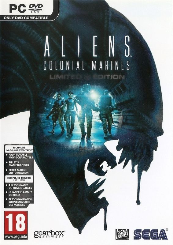 Front Cover for Aliens: Colonial Marines (Limited Edition) (Windows)