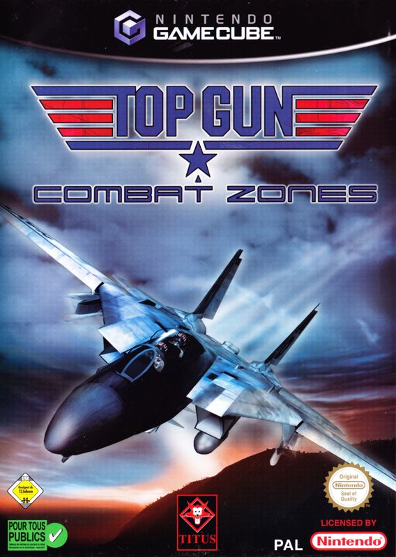 Front Cover for Top Gun: Combat Zones (GameCube)