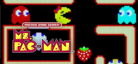 Front Cover for Ms. Pac-Man (Windows) (Steam release)