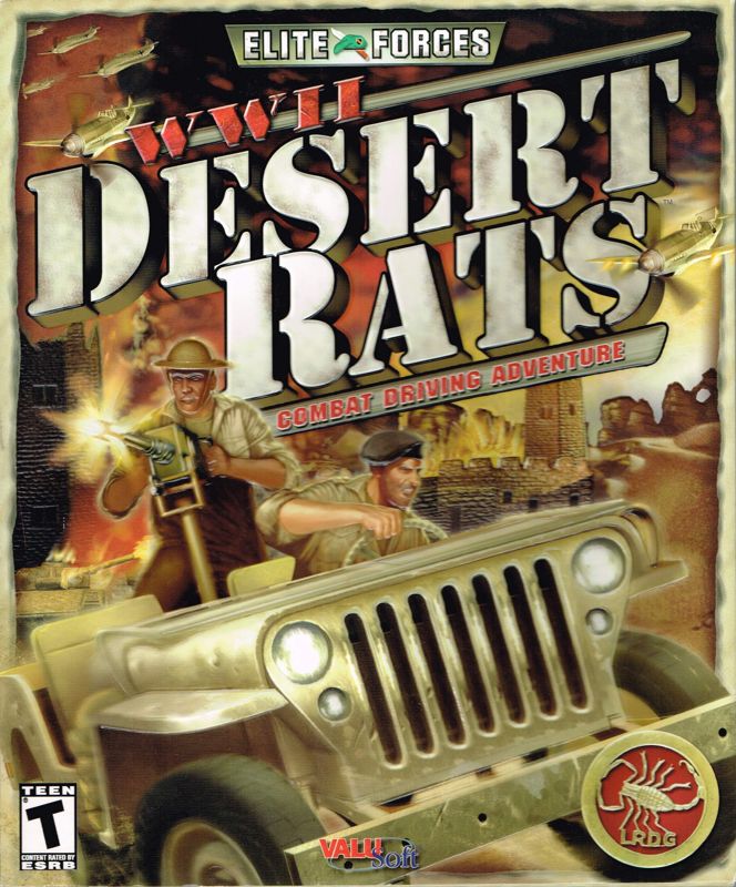 Front Cover for WWII: Desert Rats (Windows)