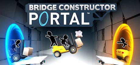 Front Cover for Bridge Constructor: Portal (Linux and Macintosh and Windows) (Steam release)