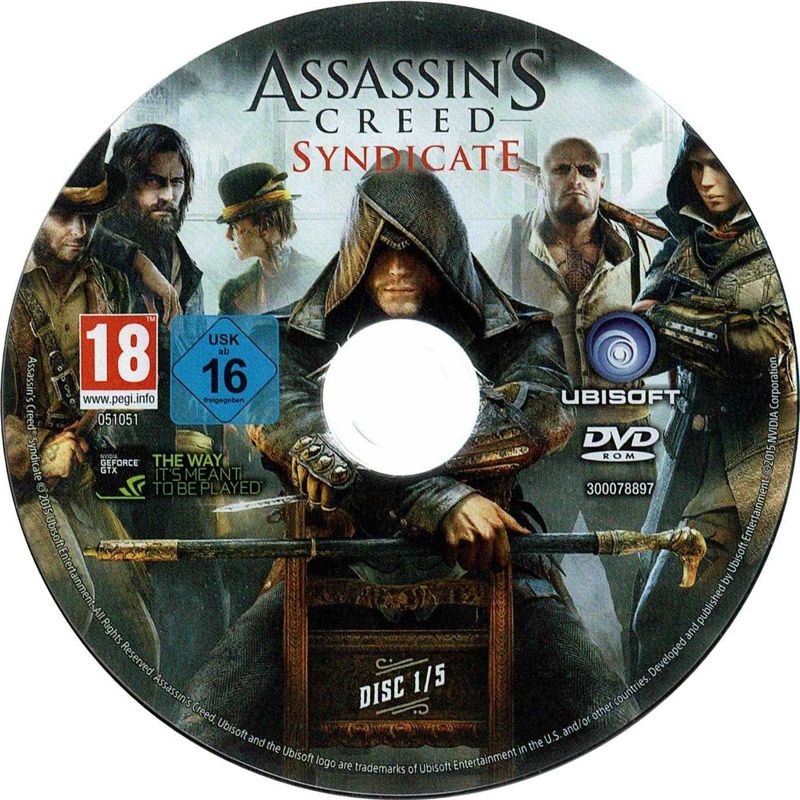 Media for Assassin's Creed: Syndicate (Special Edition) (Windows): Disc 1