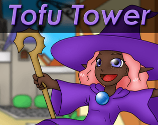Front Cover for Tofu Tower (Browser and Linux and Macintosh and Windows) (itch.io release)