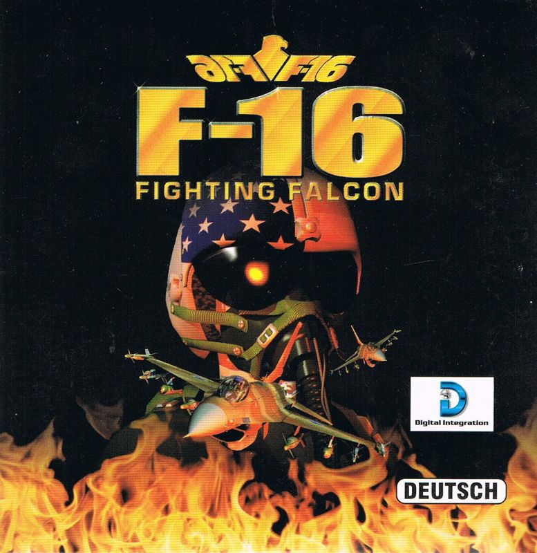 Other for Front Line Fighters (DOS and Windows): Sleeve F-16 Fighting Falcon & The Afghanistan Campaign Front