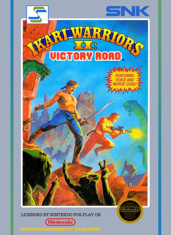 Front Cover for Ikari Warriors II: Victory Road (NES)