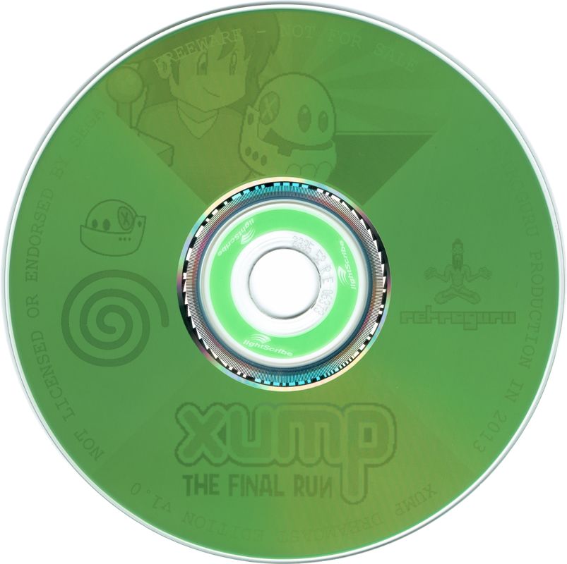 Media for Xump: The Final Run (Amiga and Dreamcast and GP2X and GP2X Wiz and Linux and Macintosh and PSP and Windows) (Available at 5. Retro-Börse Rosenheim)