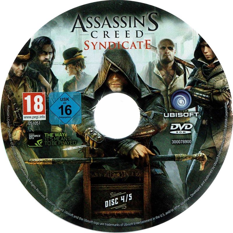 Media for Assassin's Creed: Syndicate (Special Edition) (Windows): Disc 4