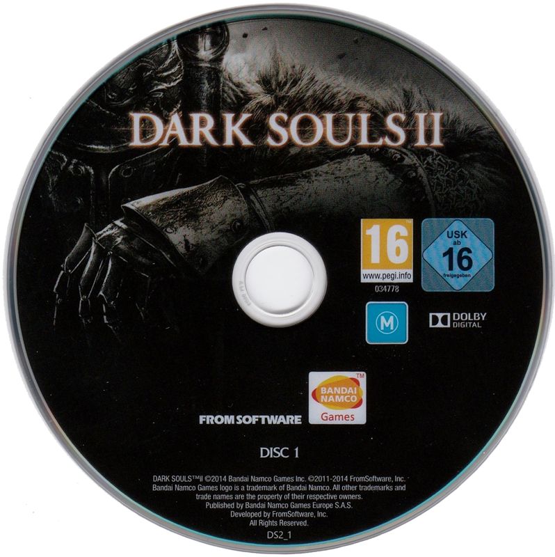 Media for Dark Souls II (Collector's Edition) (Windows): Disc 1