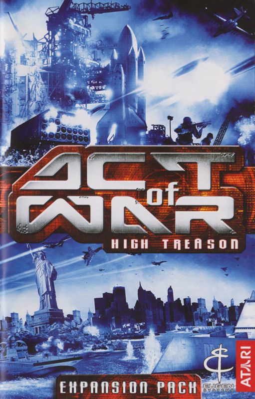 Manual for Act of War: High Treason (Windows): Front