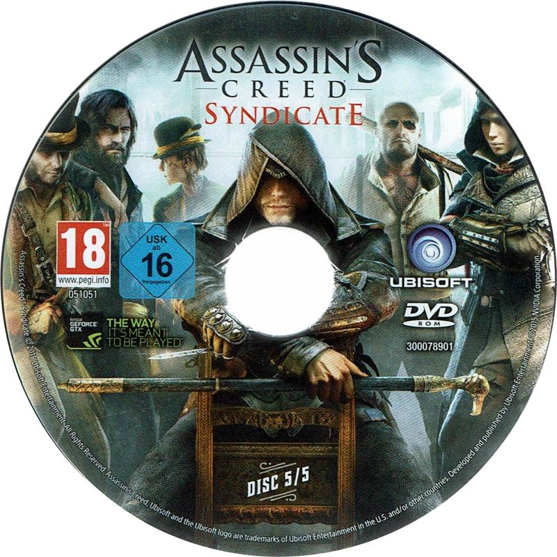 Media for Assassin's Creed: Syndicate (Special Edition) (Windows): Disc 5