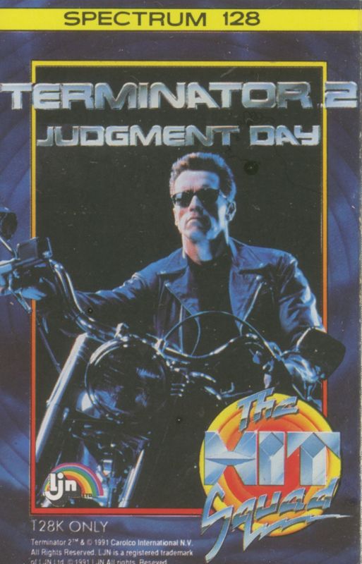 Front Cover for Terminator 2: Judgment Day (ZX Spectrum) (Budget re-release)