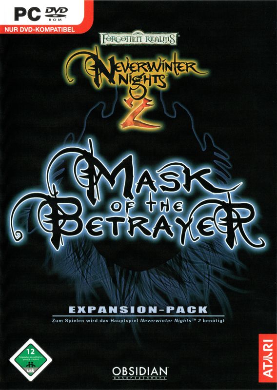 Other for Neverwinter Nights 2: Deluxe (Windows): Neverwinter Nights 2: Mask of the Betrayer - Keep Case - Front