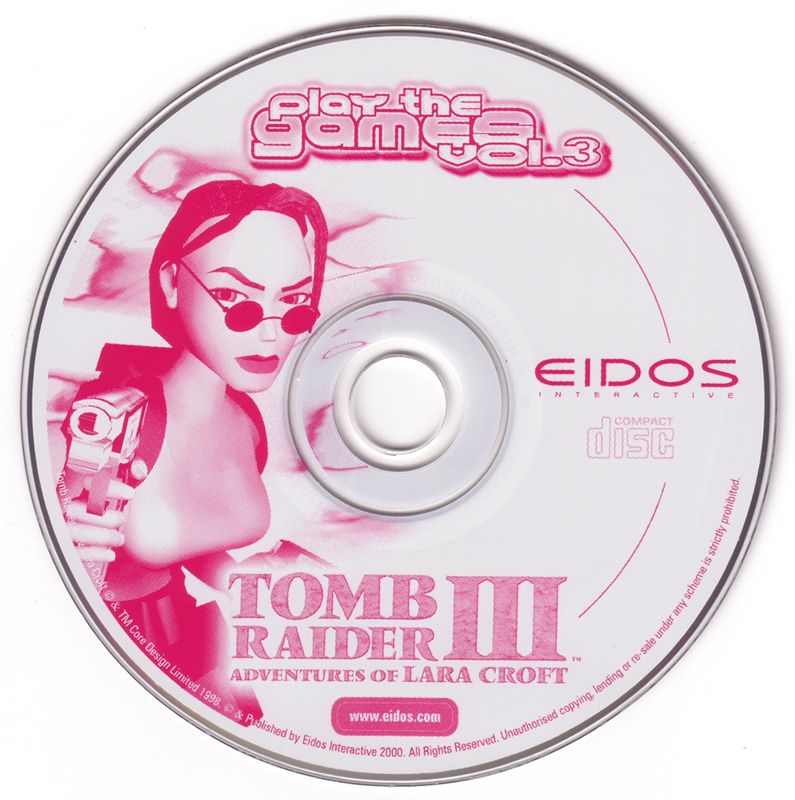 Media for Play the Games Vol. 3 (Windows): Tomb Raider III