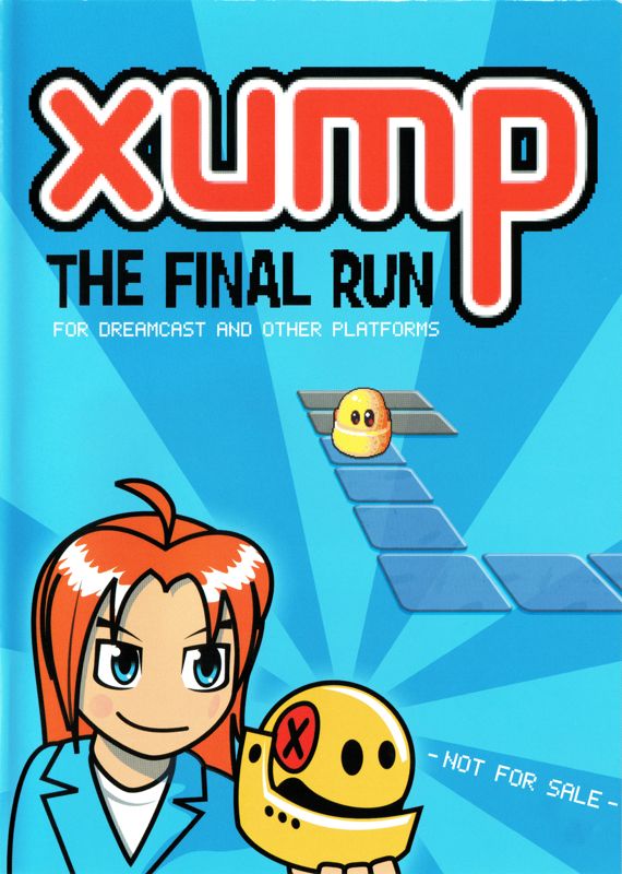 Front Cover for Xump: The Final Run (Amiga and Dreamcast and GP2X and GP2X Wiz and Linux and Macintosh and PSP and Windows) (Available at 5. Retro-Börse Rosenheim)