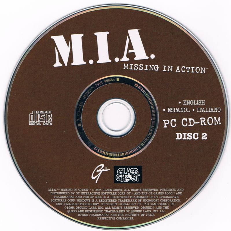 Media for M.I.A.: Missing In Action (Windows): CD 2/2