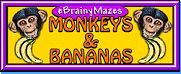 Front Cover for Monkeys & Bananas (Windows) (eBrainyGames release)