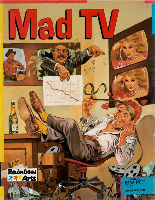 Front Cover for Mad TV (DOS)