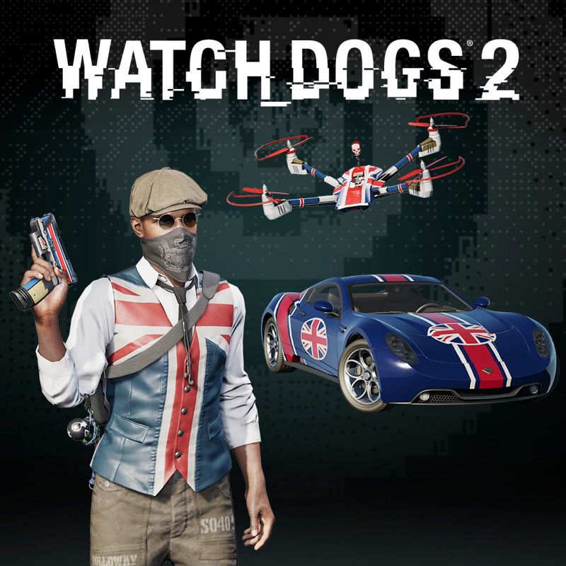 Front Cover for Watch_Dogs 2: Ride Britannia Pack (PlayStation 4) (download release)