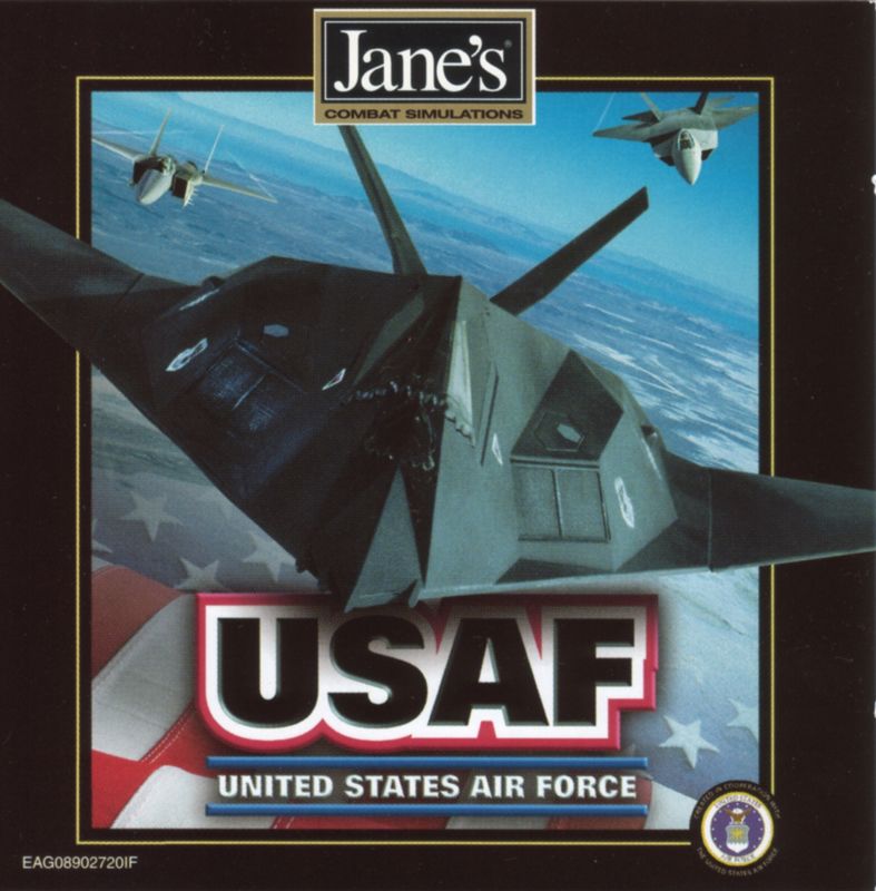 Other for Jane's Combat Simulations: USAF - United States Air Force (Windows): Jewel Case - Front