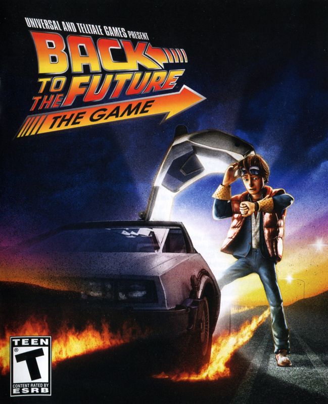 Manual for Back to the Future: The Game (PlayStation 3): Front