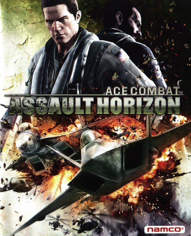 Manual for Ace Combat: Assault Horizon (Limited Edition) (PlayStation 3): Front