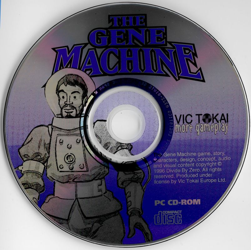 Media for The Gene Machine (DOS)