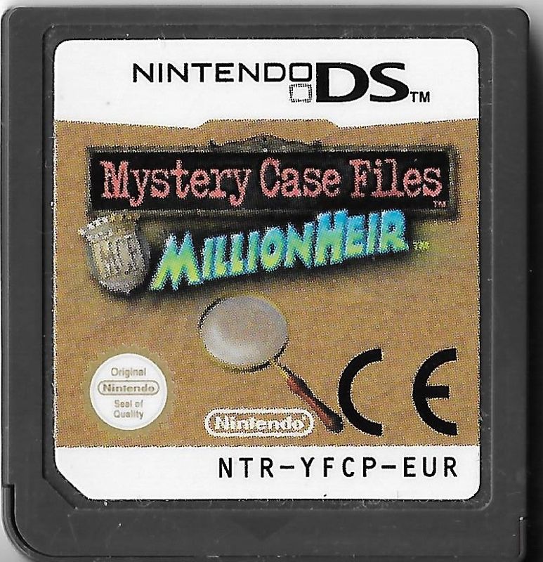 Media for Mystery Case Files: MillionHeir (Nintendo DS)