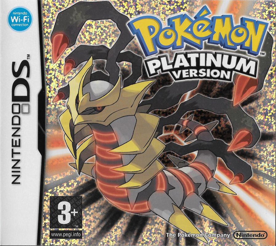 Front Cover for Pokémon Platinum Version (Nintendo DS)
