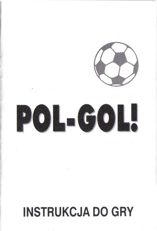 Manual for Pol-Gol! (DOS): Front