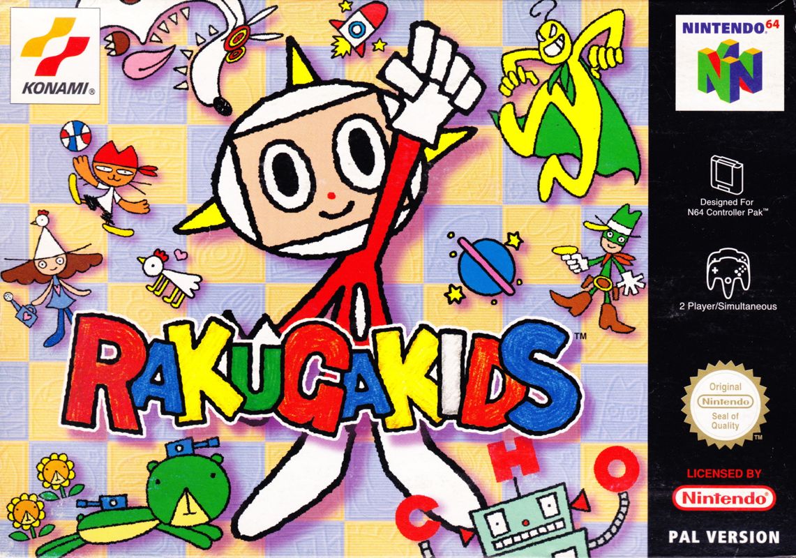 Front Cover for Rakugakids (Nintendo 64)