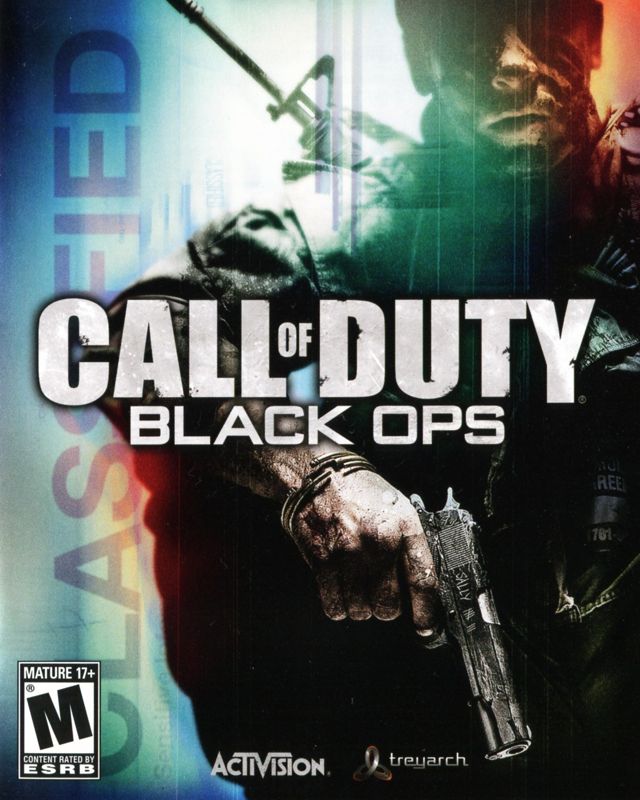 Manual for Call of Duty: Black Ops (PlayStation 3): Front