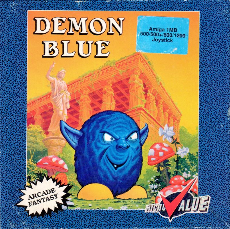 Front Cover for Demon Blue (Amiga)