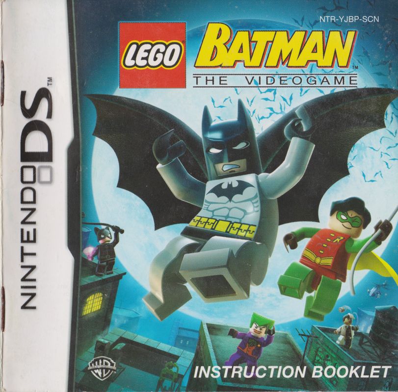 Manual for LEGO Batman: The Videogame (Nintendo DS): Front