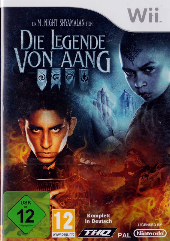 Front Cover for The Last Airbender (Wii)