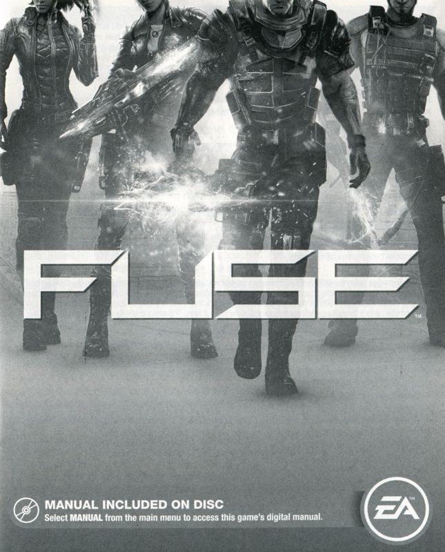 Manual for Fuse (PlayStation 3): Front